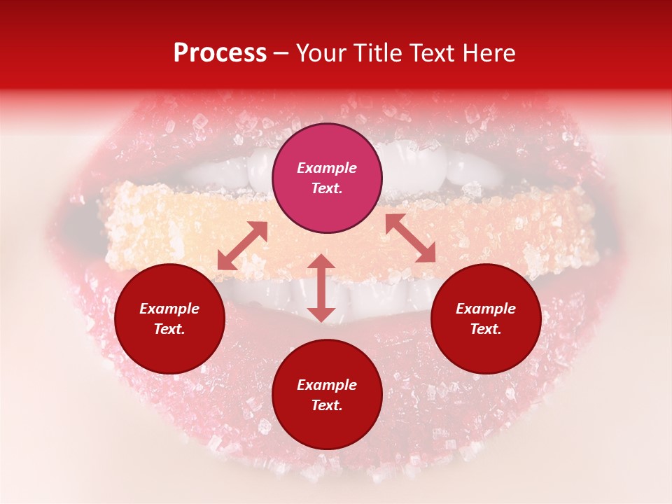 Glamour Food Close PowerPoint Template