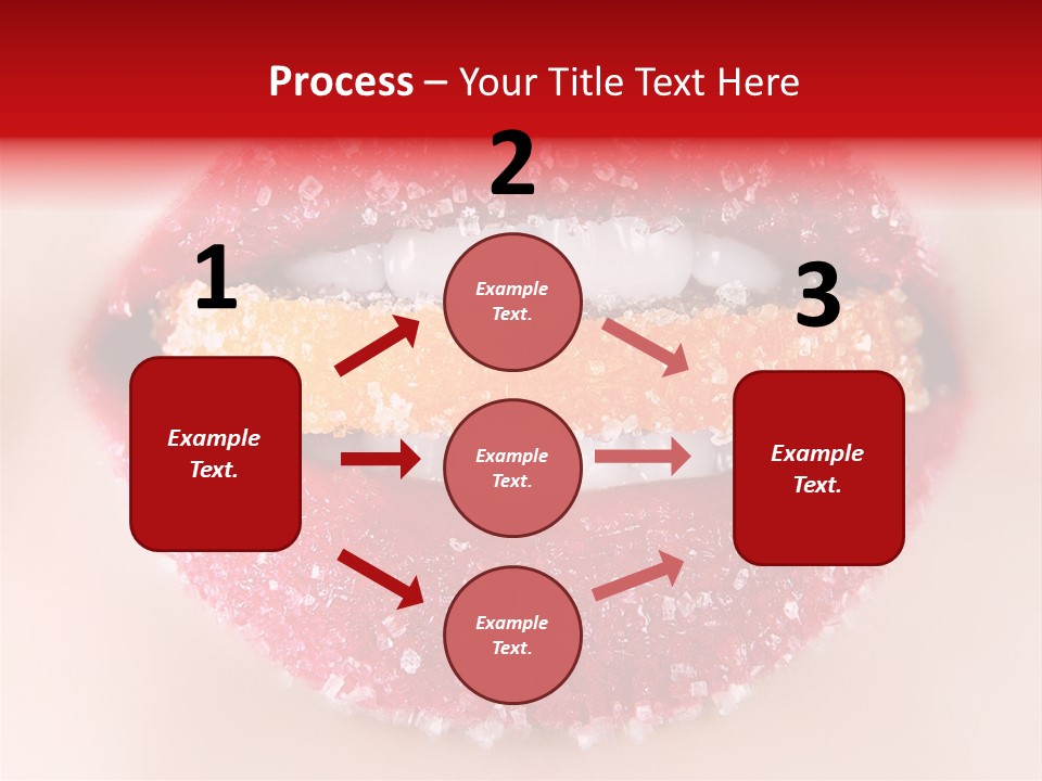 Glamour Food Close PowerPoint Template