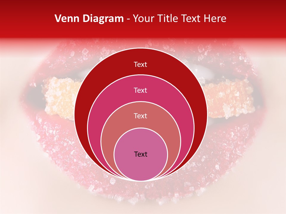 Glamour Food Close PowerPoint Template