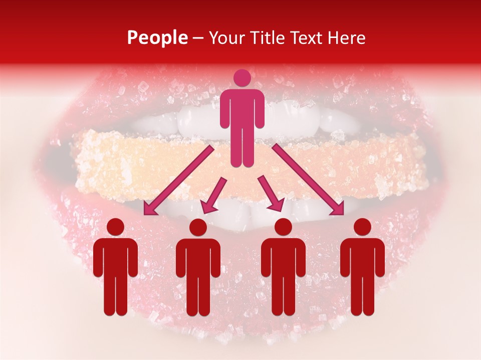 Glamour Food Close PowerPoint Template