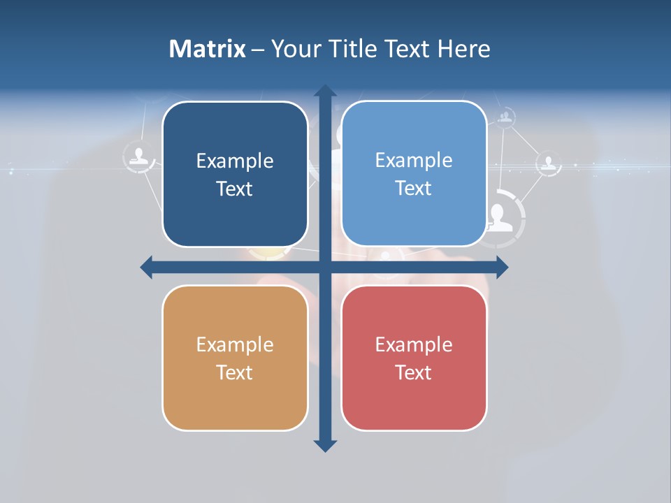 Friend App News PowerPoint Template