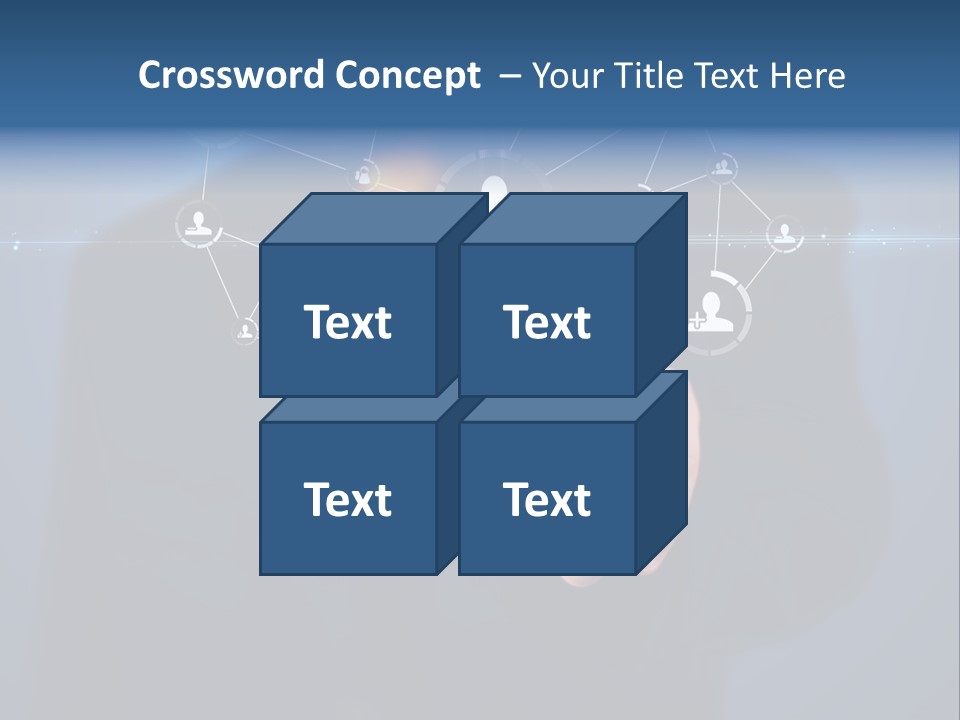 Friend App News PowerPoint Template