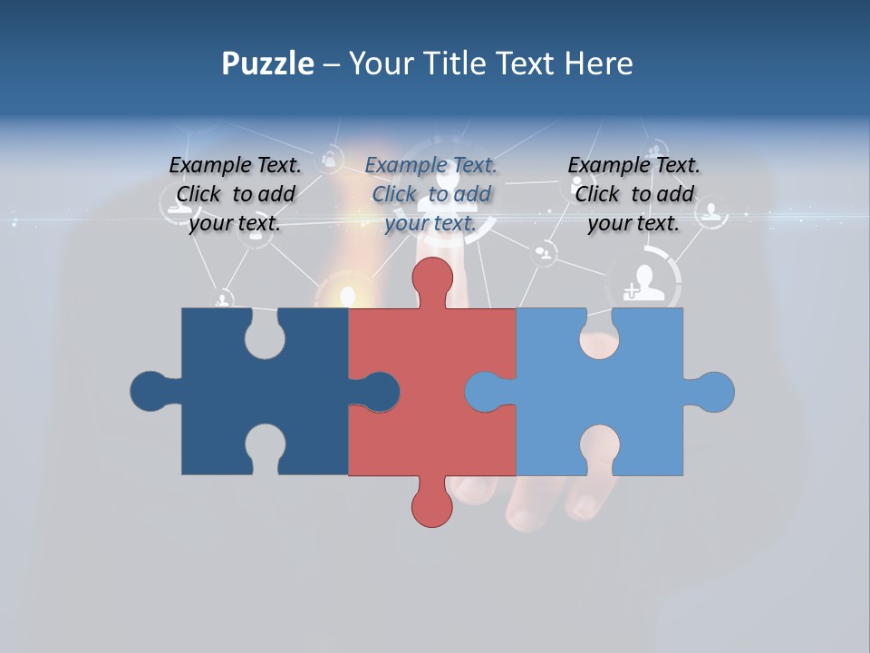 Friend App News PowerPoint Template