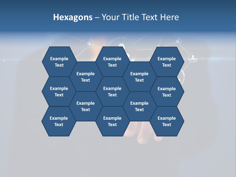 Friend App News PowerPoint Template
