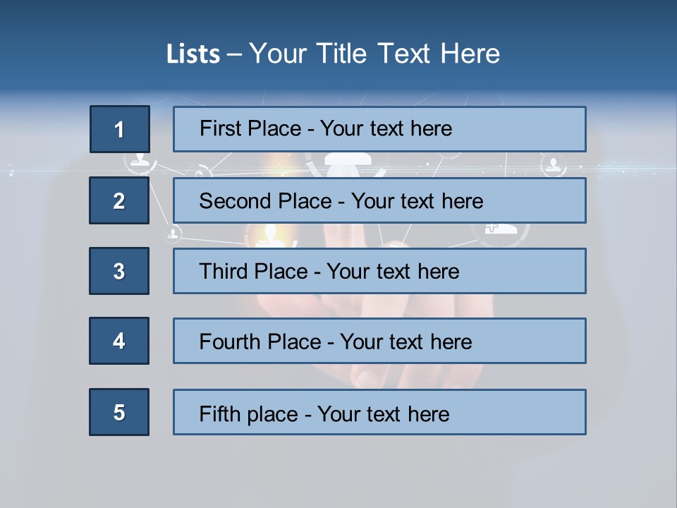 Friend App News PowerPoint Template