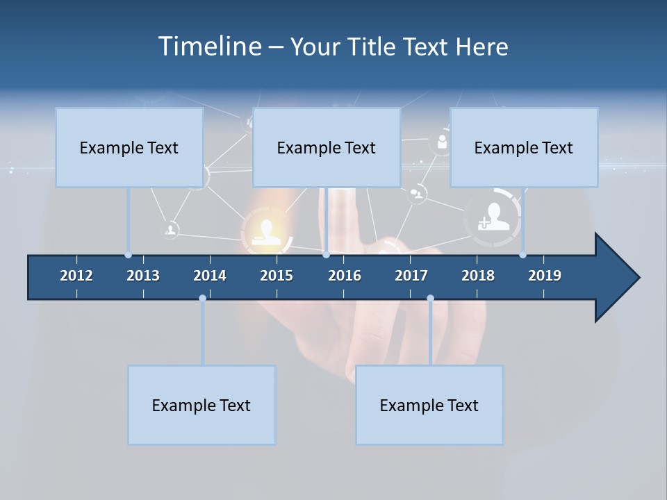 Friend App News PowerPoint Template