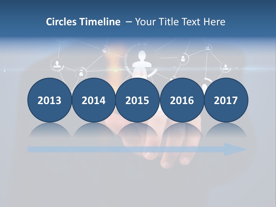 Friend App News PowerPoint Template