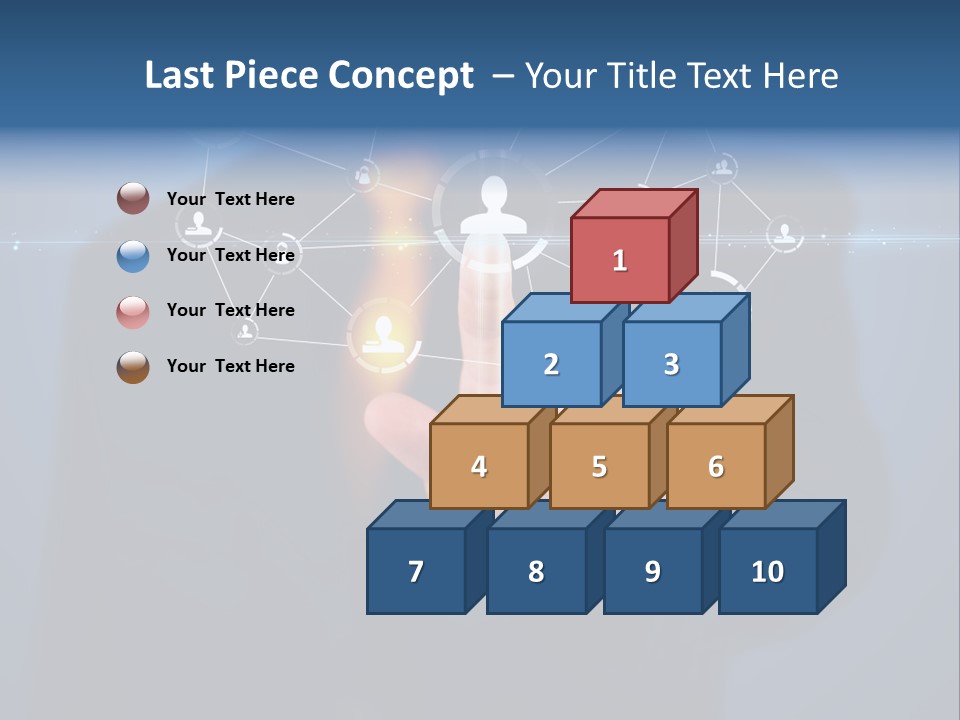 Friend App News PowerPoint Template