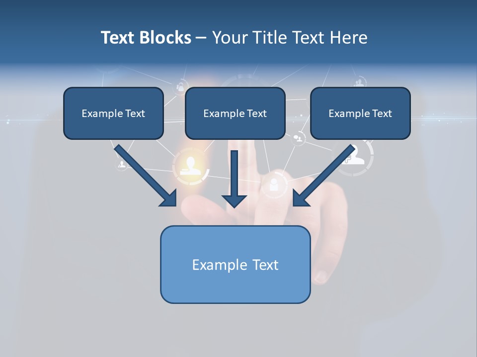 Friend App News PowerPoint Template