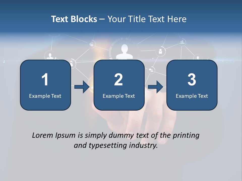 Friend App News PowerPoint Template