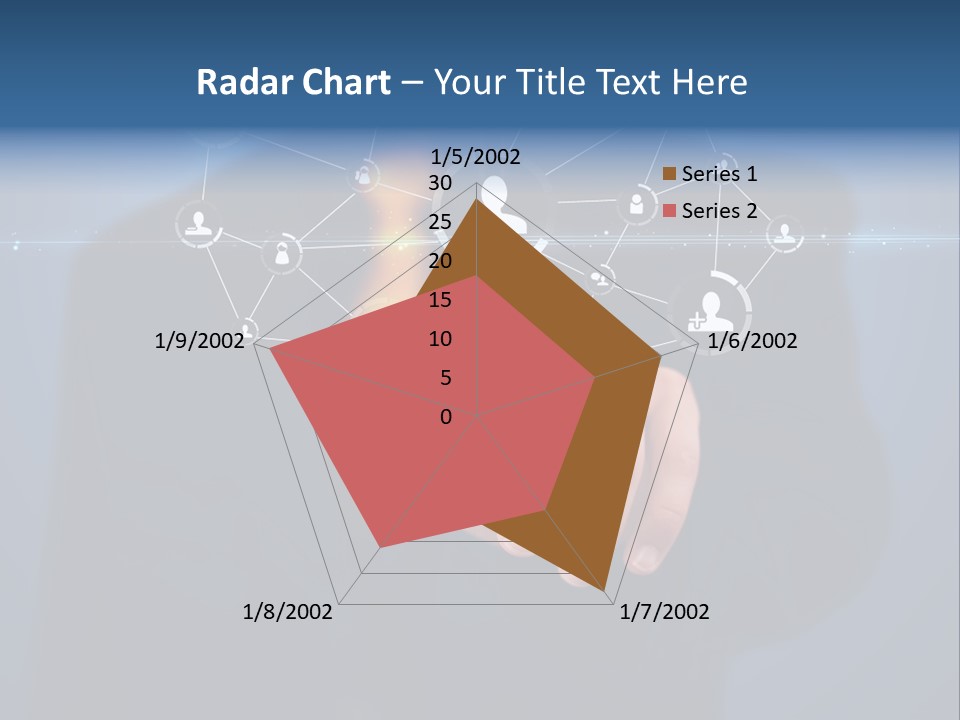 Friend App News PowerPoint Template