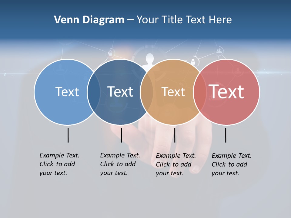 Friend App News PowerPoint Template