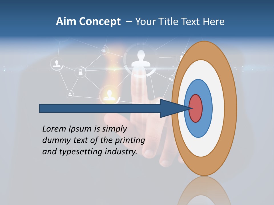 Friend App News PowerPoint Template