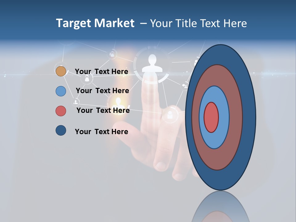 Friend App News PowerPoint Template