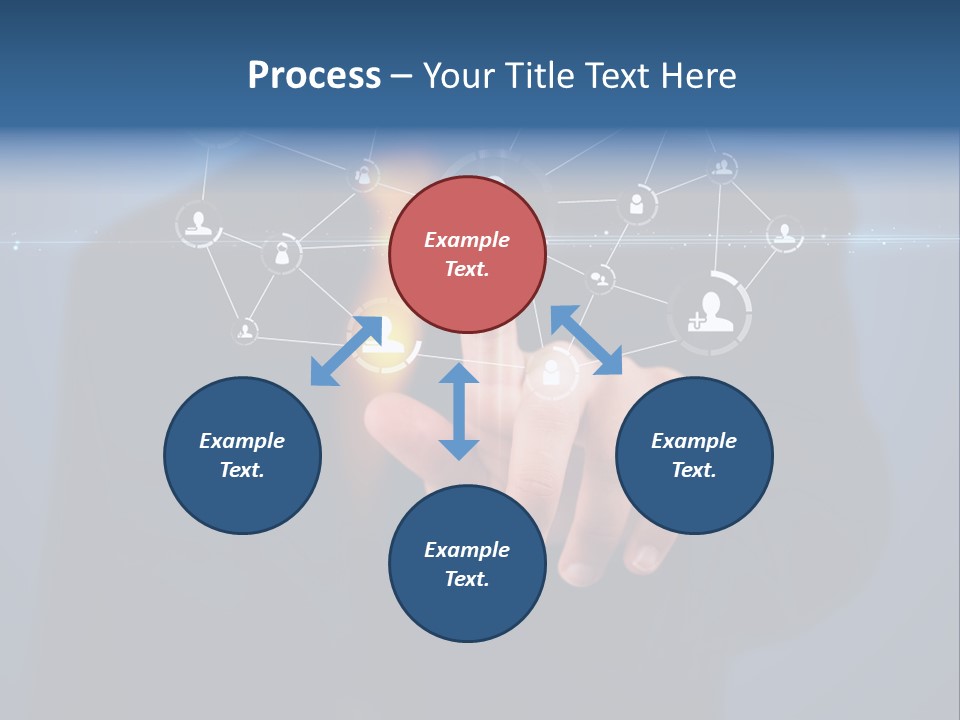 Friend App News PowerPoint Template