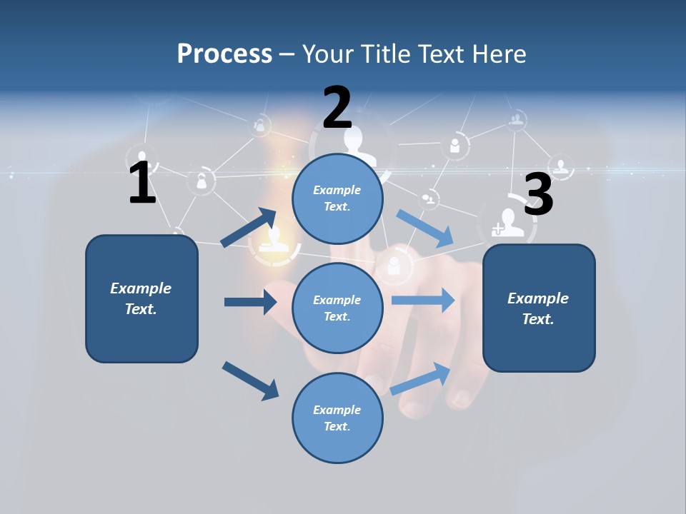 Friend App News PowerPoint Template