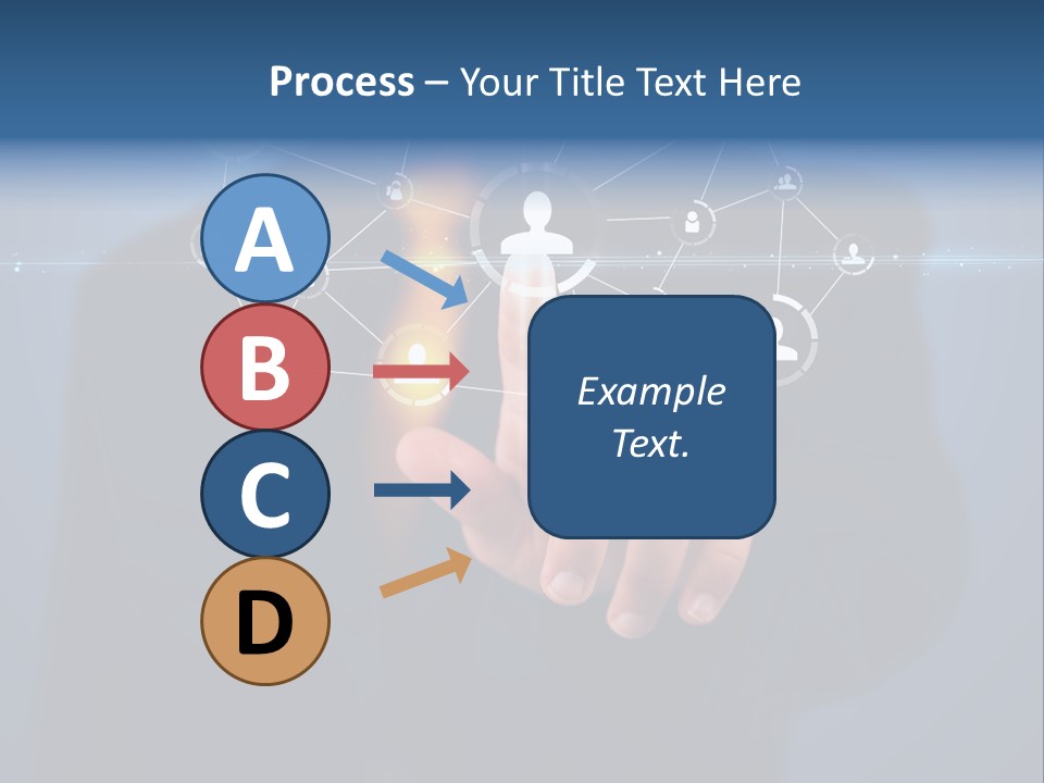 Friend App News PowerPoint Template