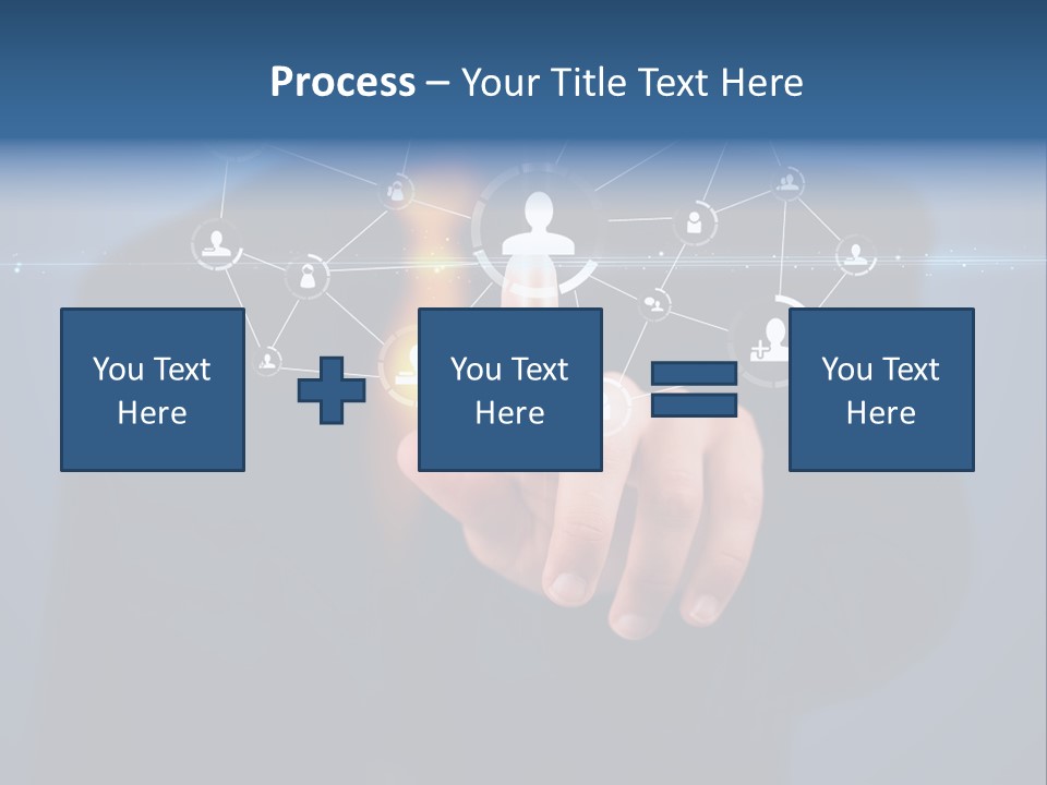 Friend App News PowerPoint Template