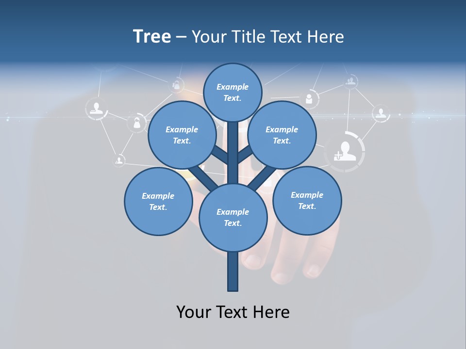 Friend App News PowerPoint Template