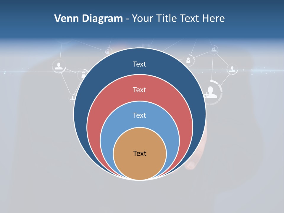 Friend App News PowerPoint Template
