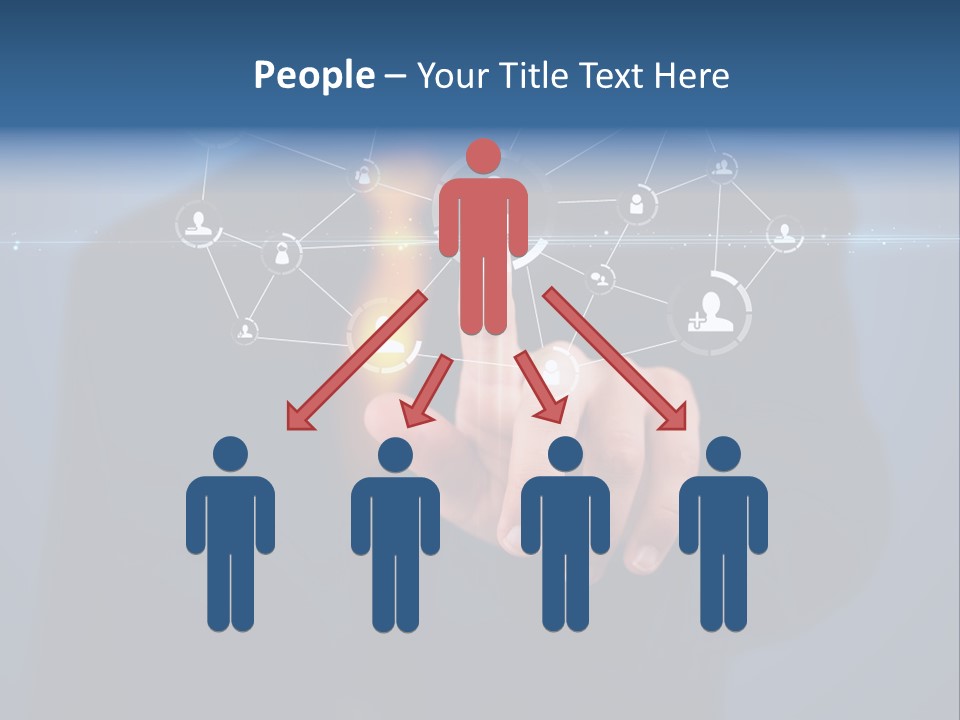 Friend App News PowerPoint Template