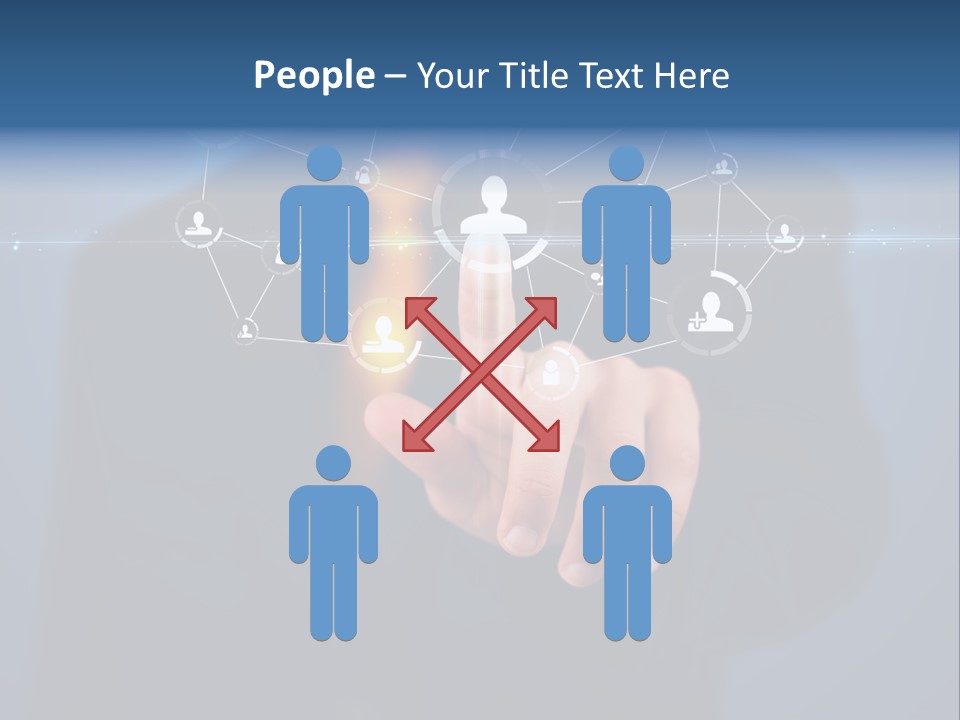 Friend App News PowerPoint Template