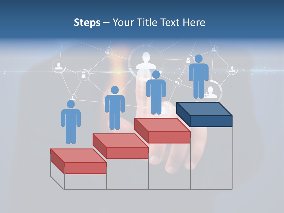 Friend App News PowerPoint Template