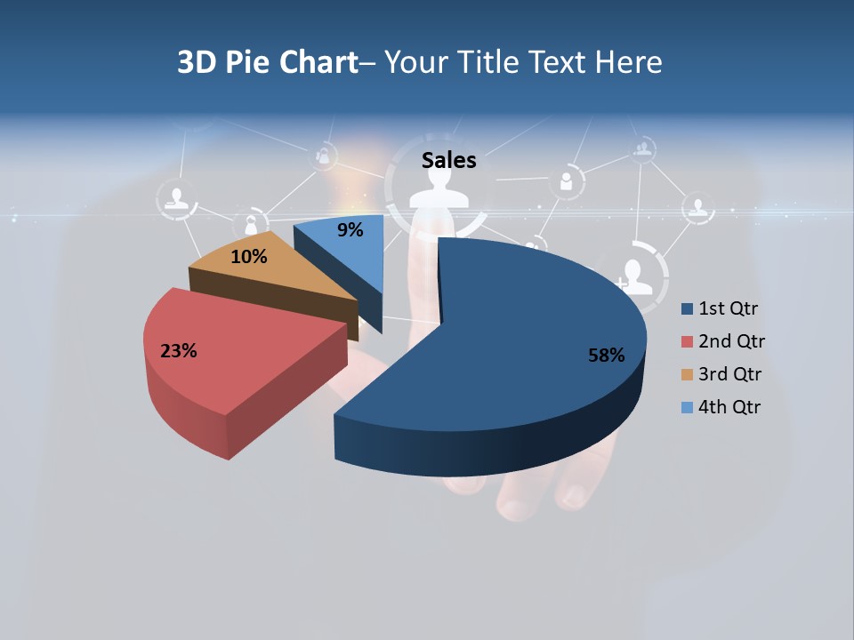 Friend App News PowerPoint Template