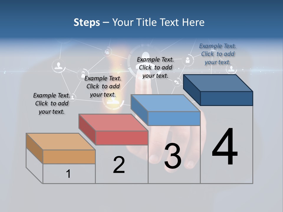 Friend App News PowerPoint Template
