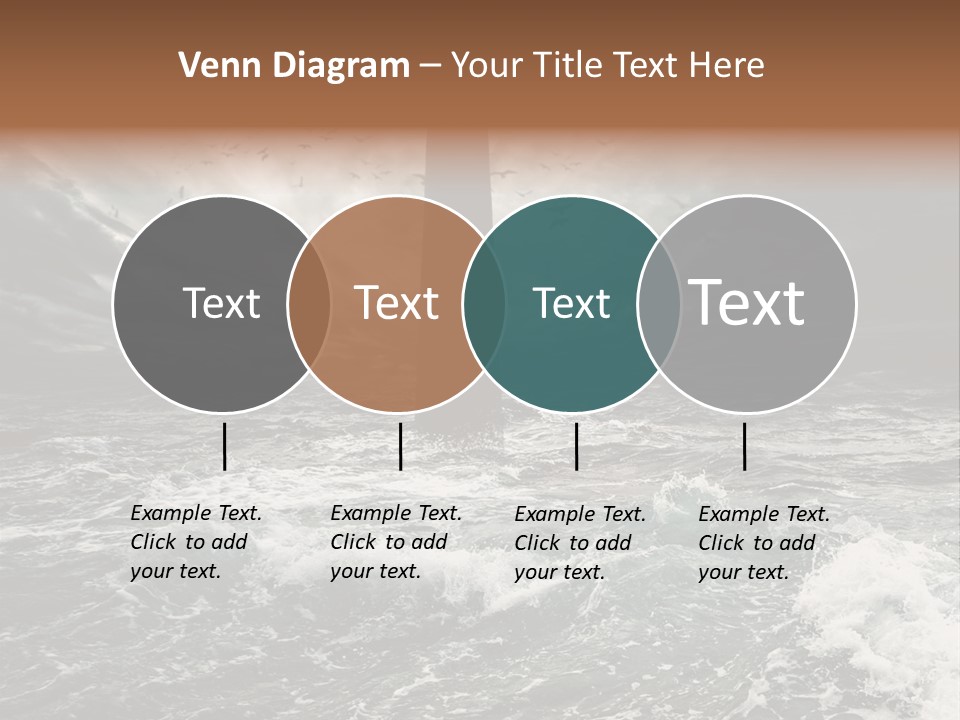Disaster Flying Pattern PowerPoint Template