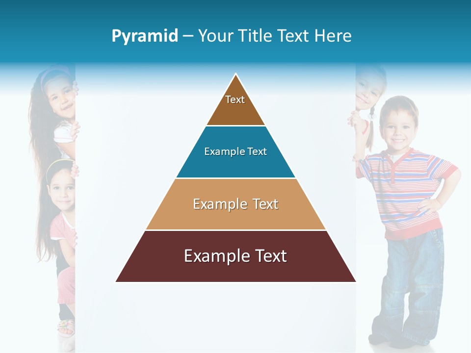 Attractive Child Message PowerPoint Template