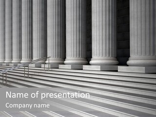 Europe Judicature Jurist PowerPoint Template