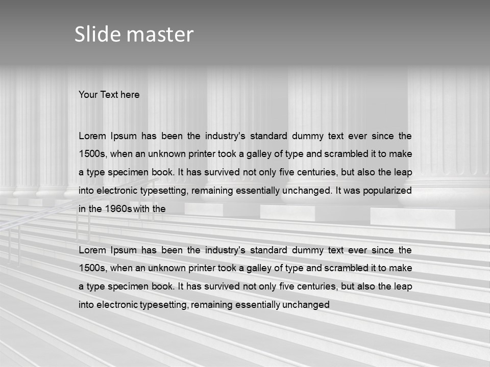 Europe Judicature Jurist PowerPoint Template