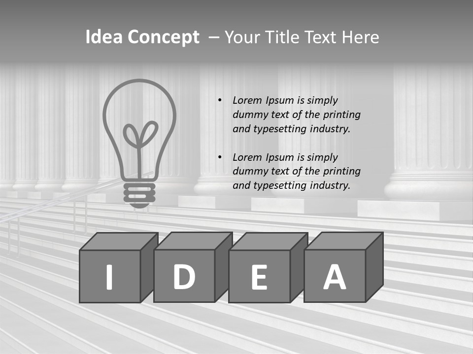 Europe Judicature Jurist PowerPoint Template