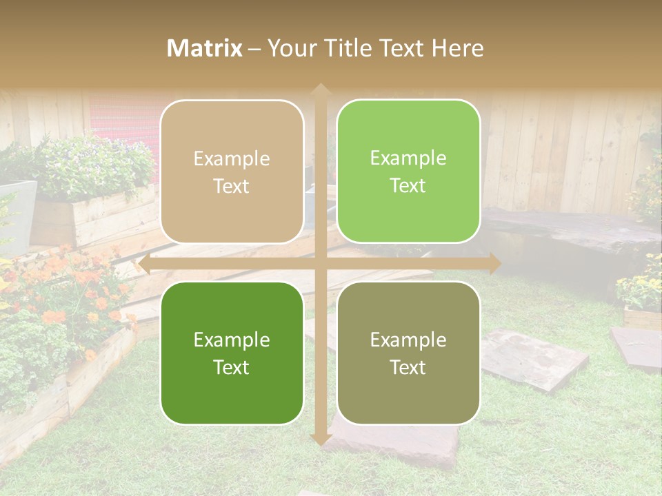 Park Summer Town PowerPoint Template