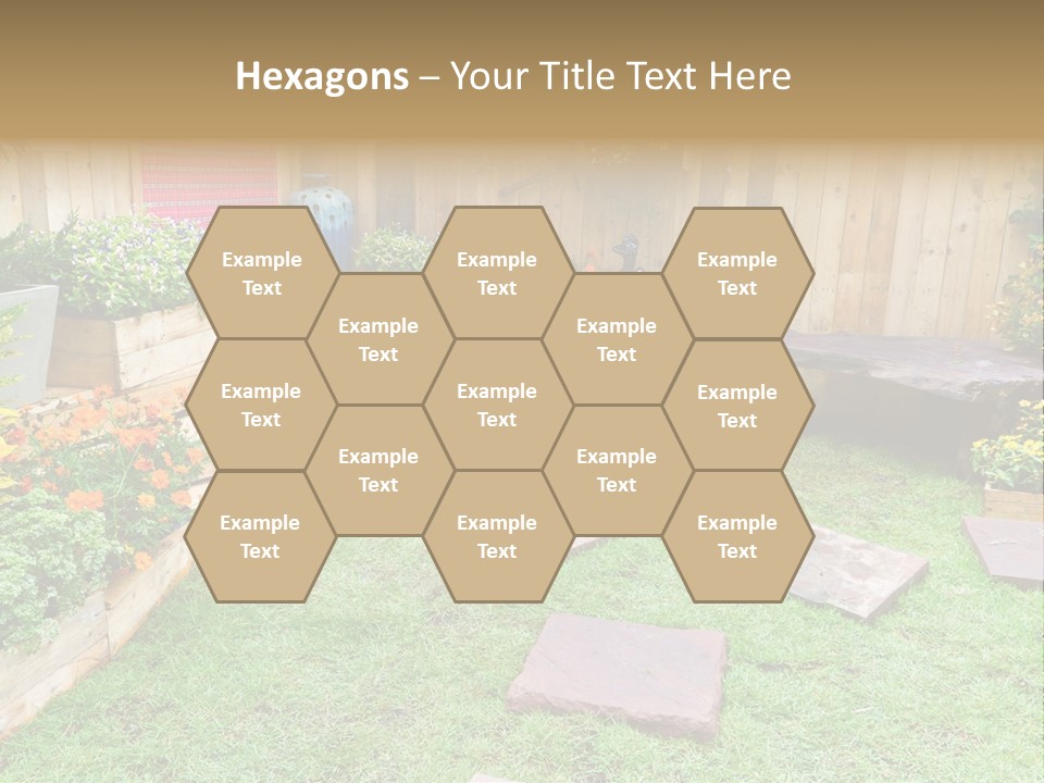 Park Summer Town PowerPoint Template