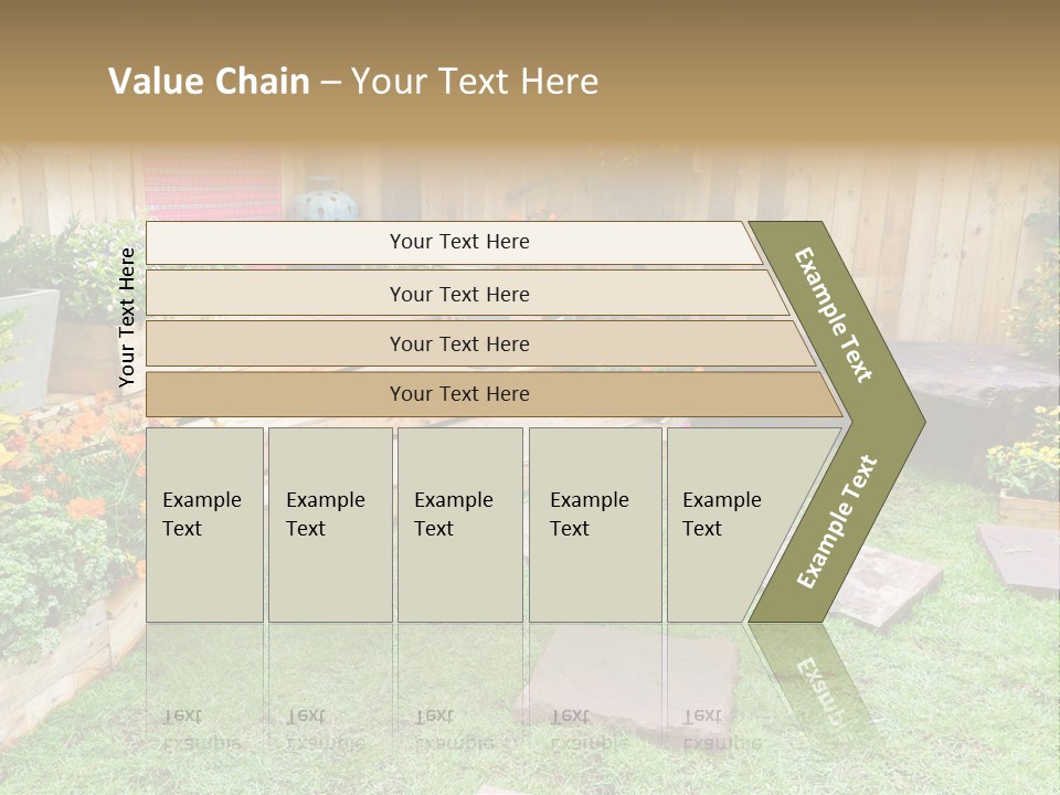 Park Summer Town PowerPoint Template