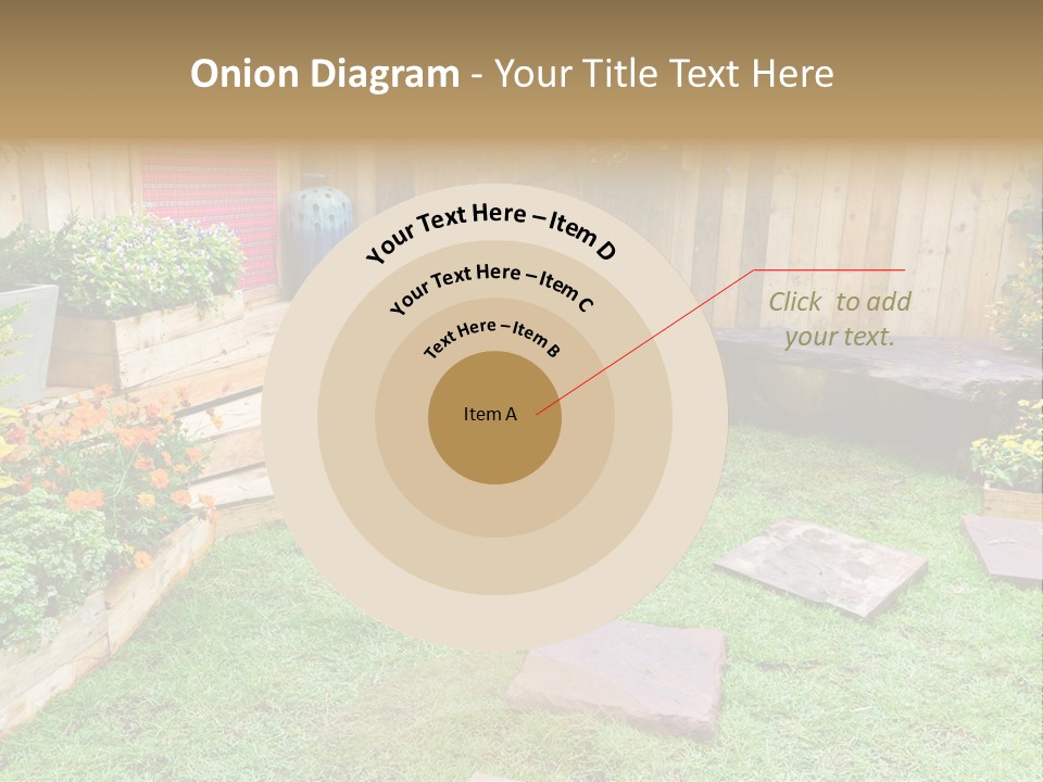 Park Summer Town PowerPoint Template