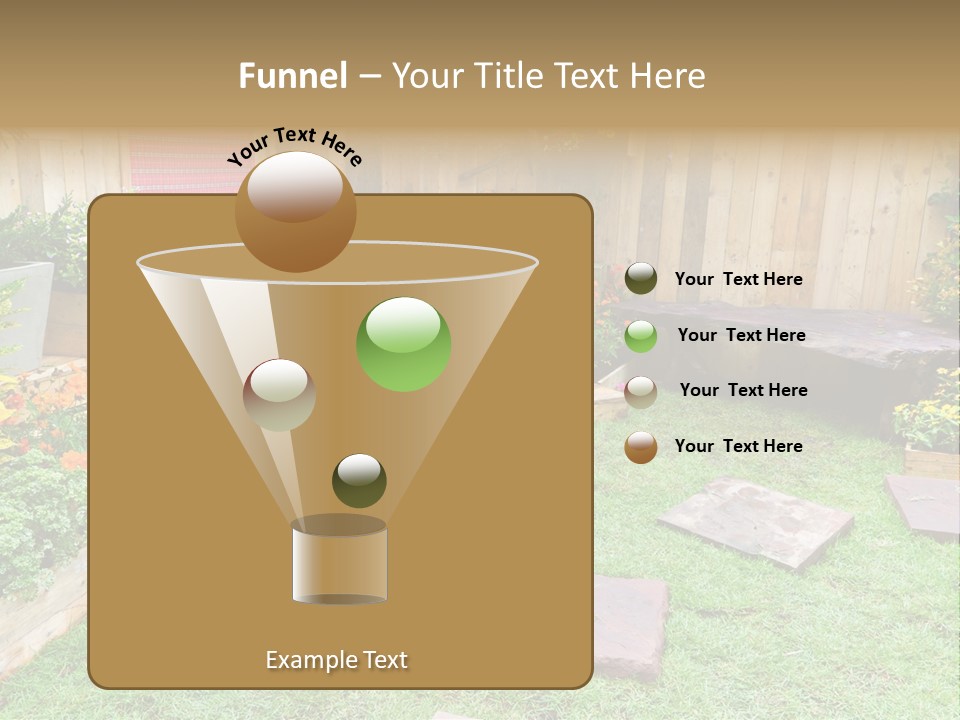 Park Summer Town PowerPoint Template