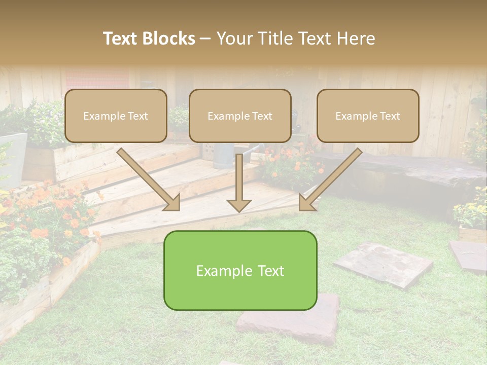 Park Summer Town PowerPoint Template