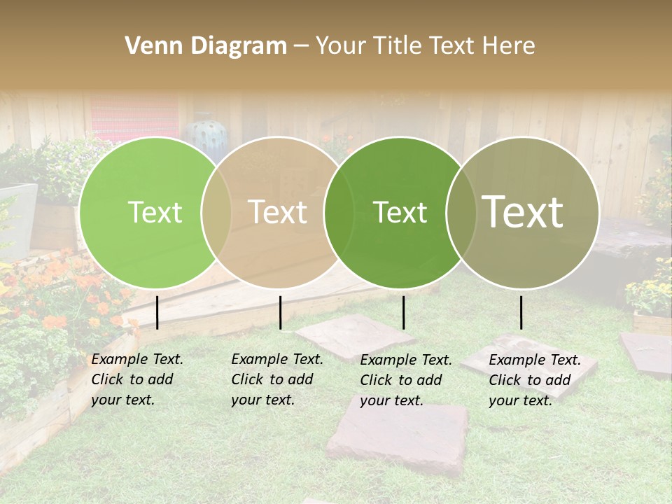 Park Summer Town PowerPoint Template