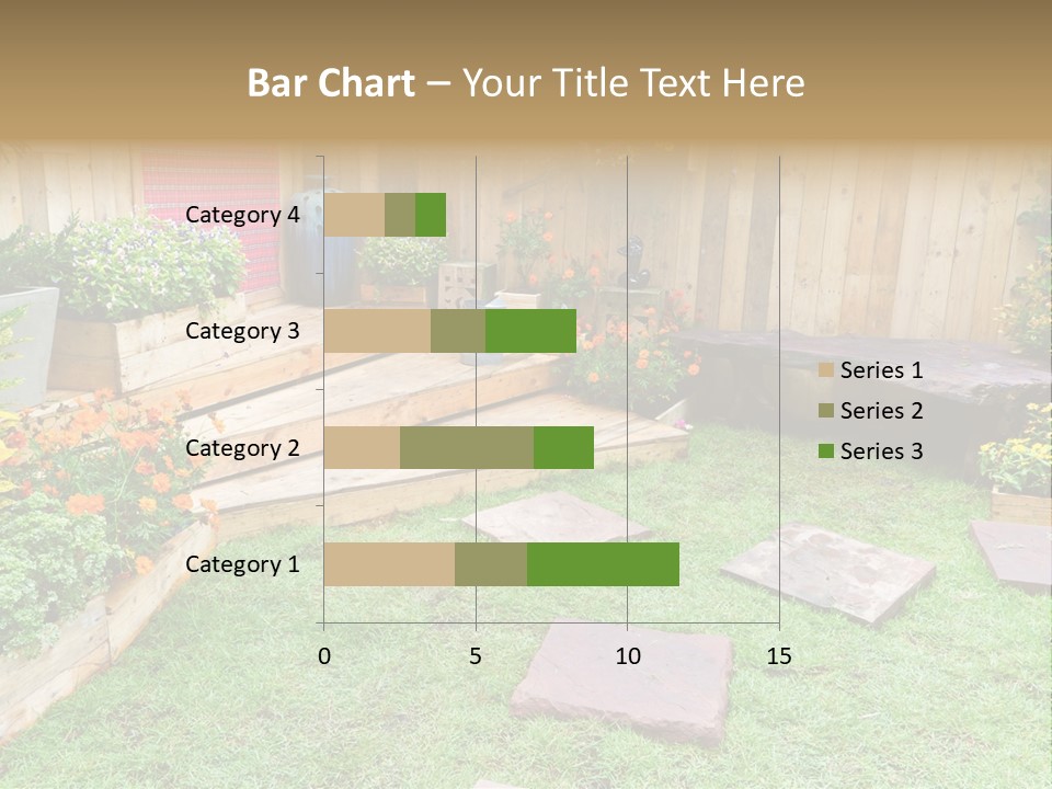 Park Summer Town PowerPoint Template