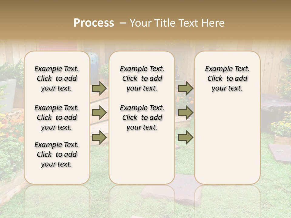 Park Summer Town PowerPoint Template