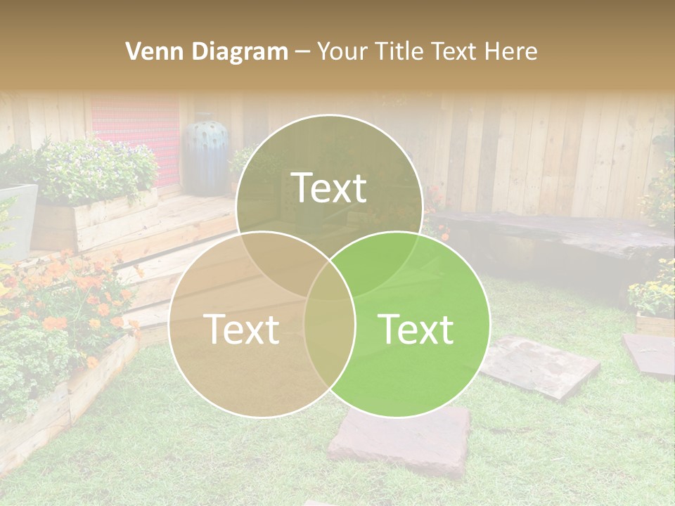 Park Summer Town PowerPoint Template