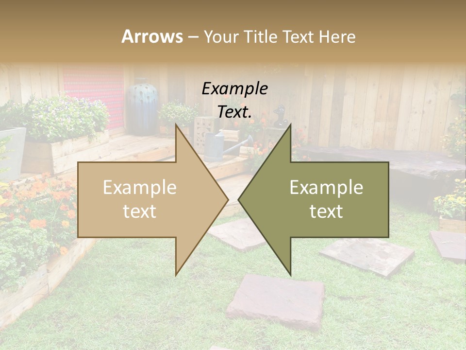Park Summer Town PowerPoint Template