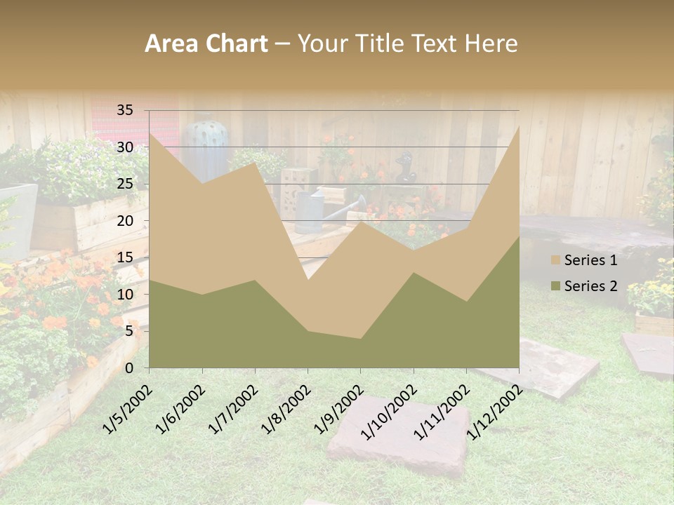 Park Summer Town PowerPoint Template