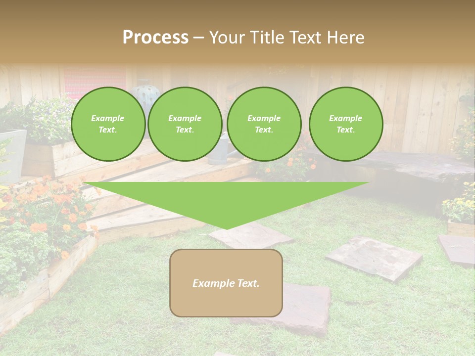 Park Summer Town PowerPoint Template