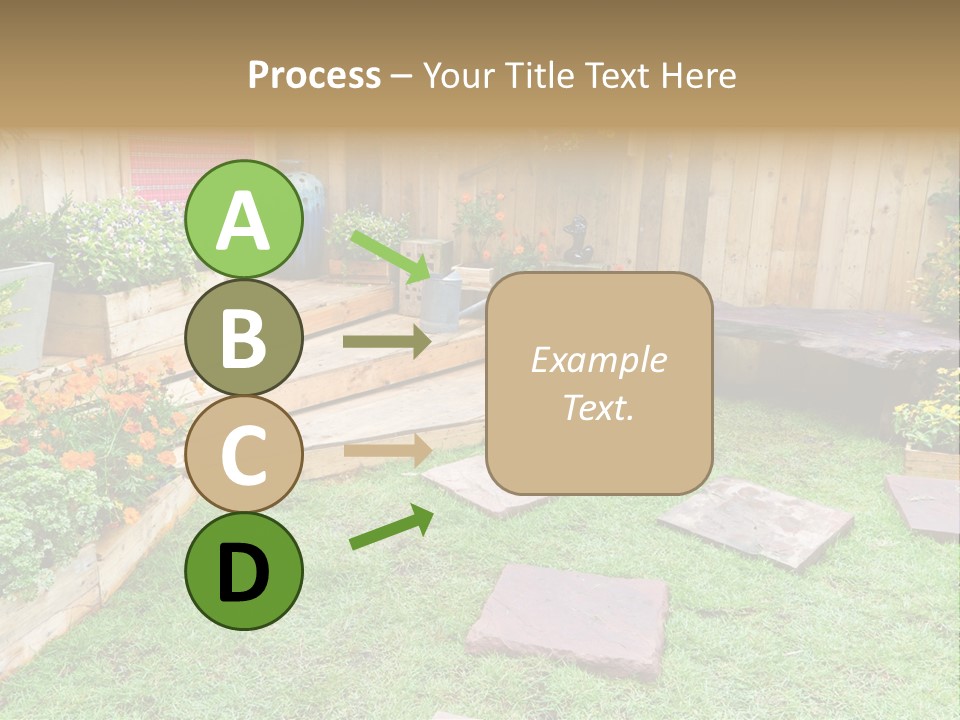 Park Summer Town PowerPoint Template