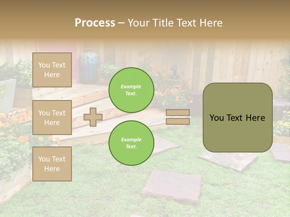 Park Summer Town PowerPoint Template