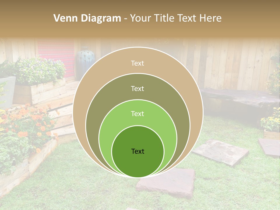 Park Summer Town PowerPoint Template